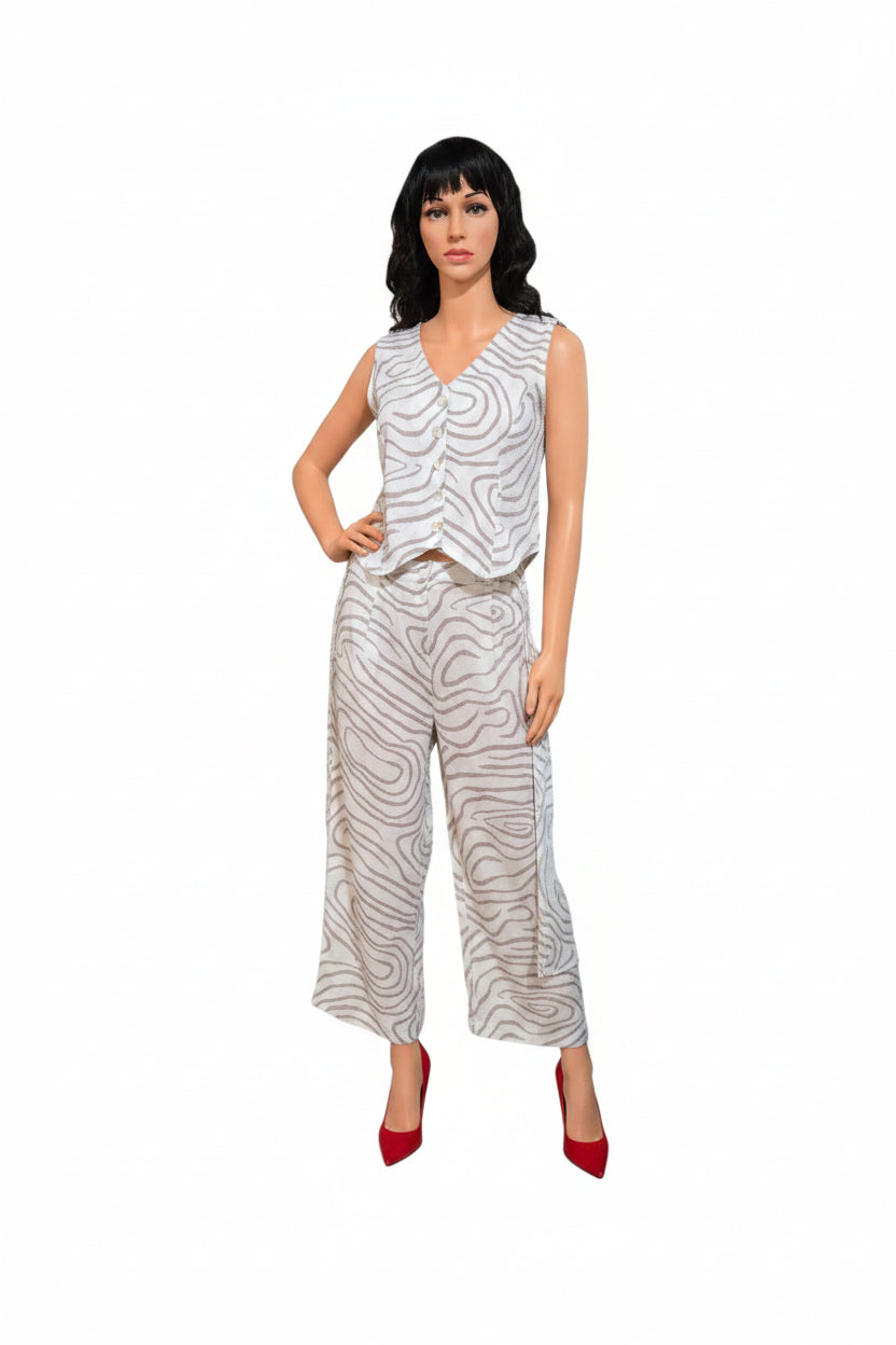 Women coordinated 2-piece set
