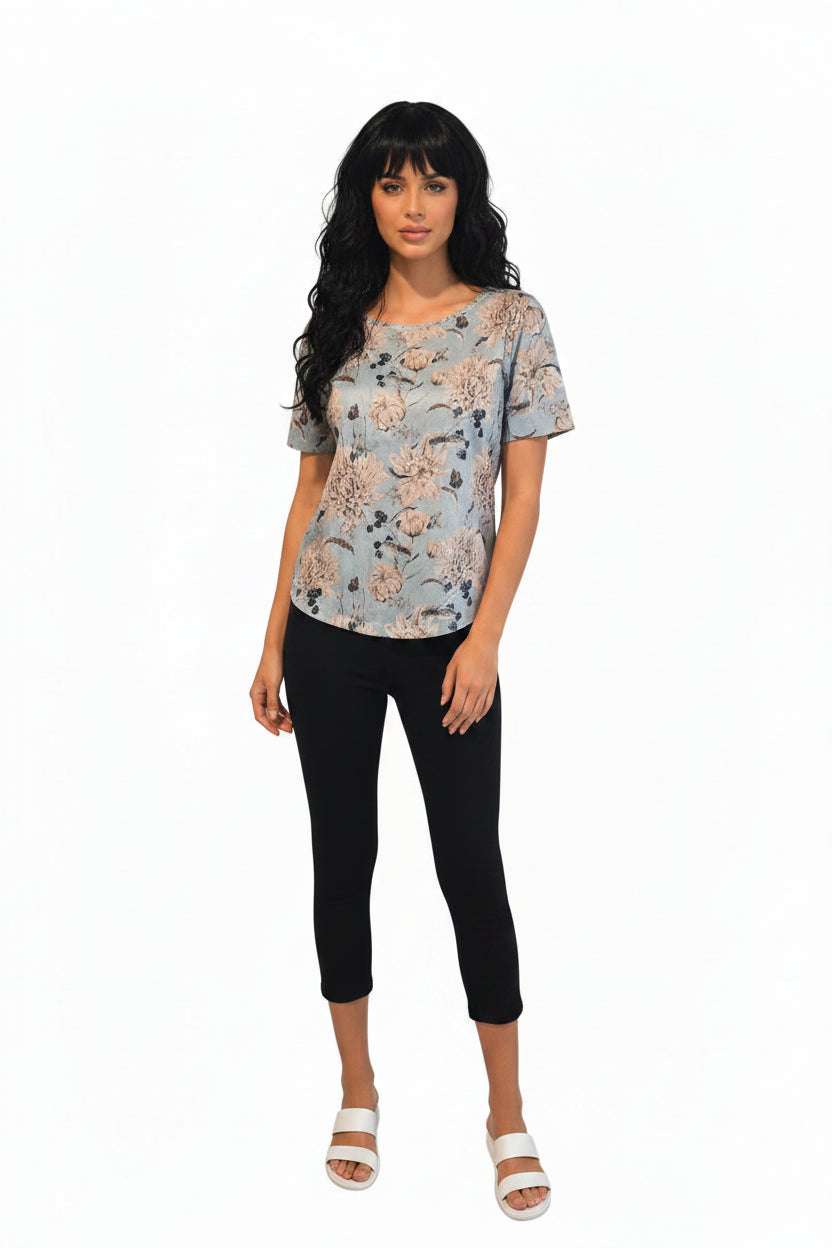 Light green top for women