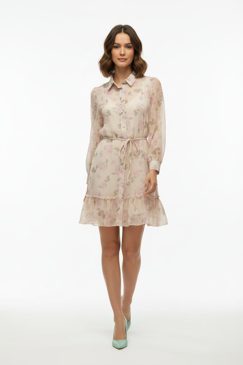 Beige dress for women