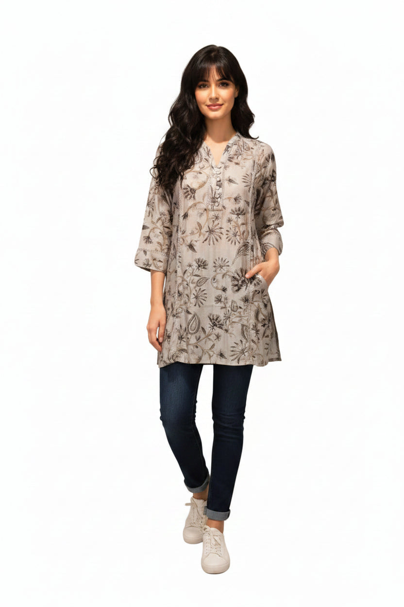 Dusty green Kurti