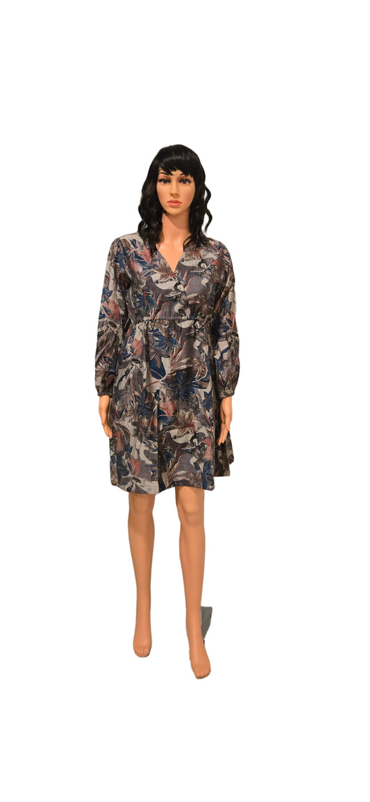 Grey floral full sleeves