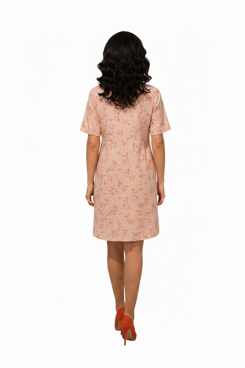 Peach Dress