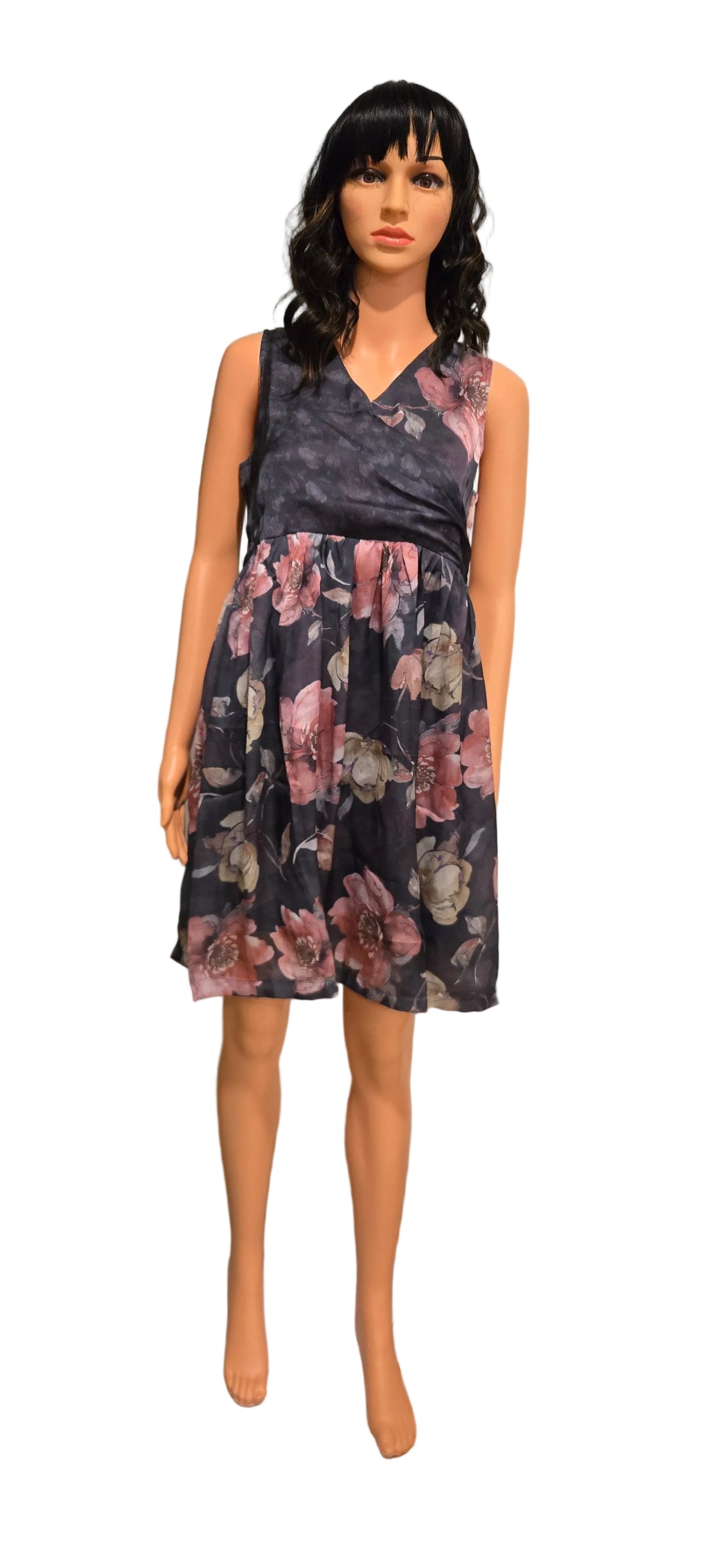 Grey Sleeveless Dress