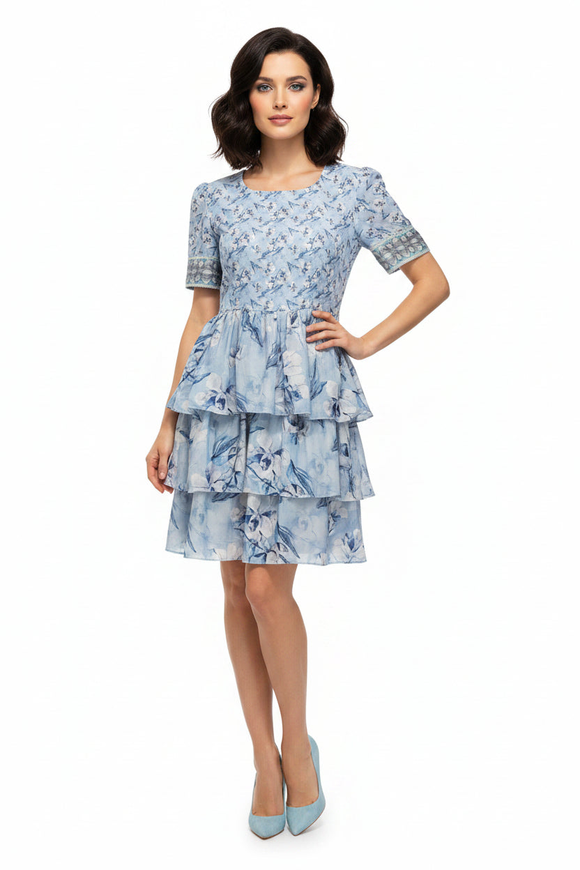 Ocean blue dress