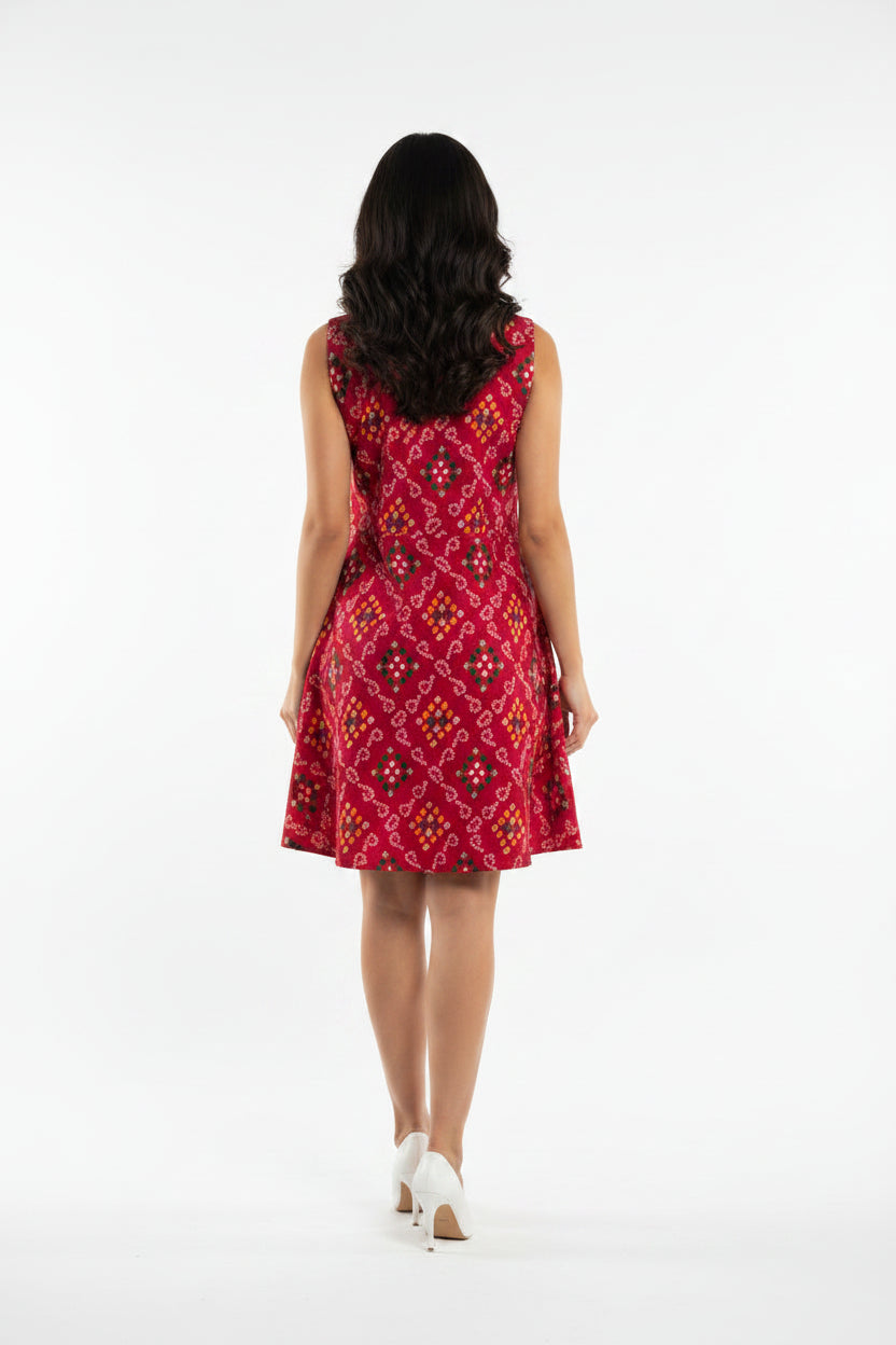 Pink Bandini Dress