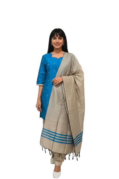 Azure Elegance Salwar Set