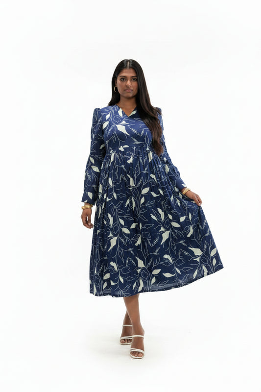 Deep navy blue