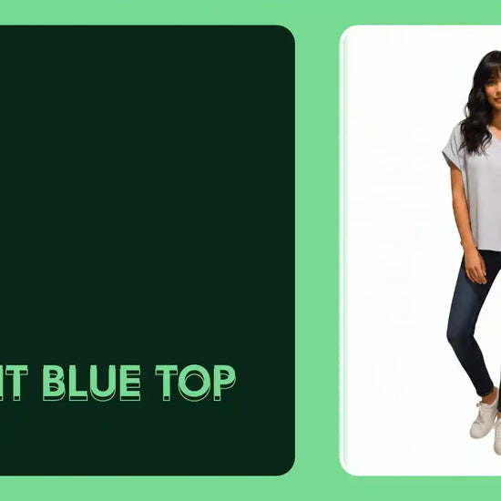 Light Blue Top by@Outfy