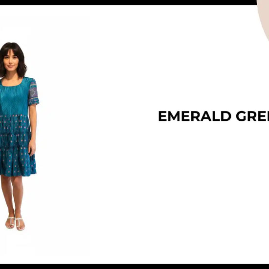 Emerald Green Dress by@Outfy