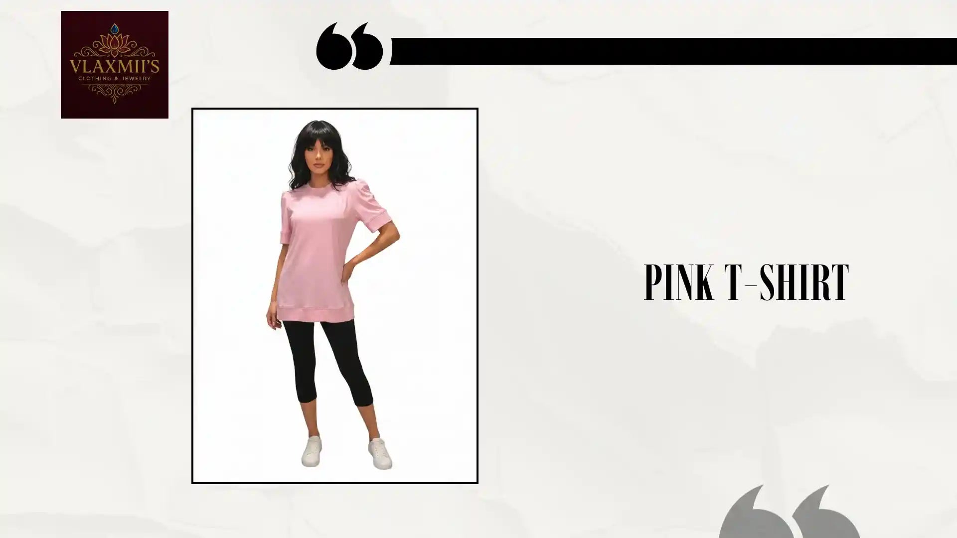 Pink T-shirt by@Outfy