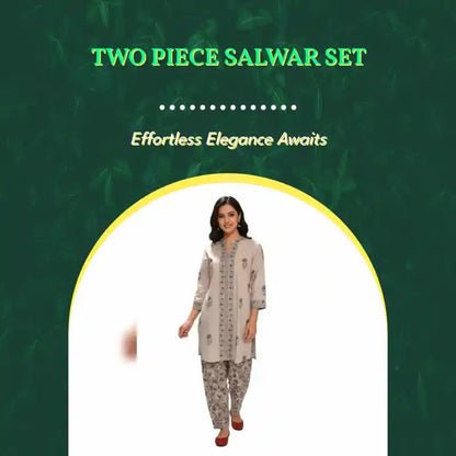 Two Piece Salwar Set by@Outfy