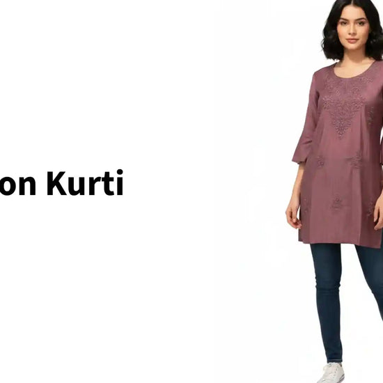 Maroon Kurti by@Outfy