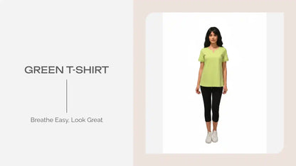 Green T-shirt by@Outfy