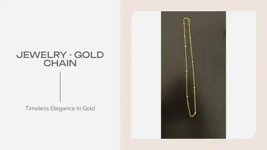 Jewelry - Gold Chain by@Outfy