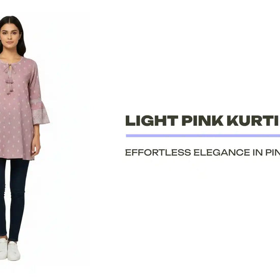 Light Pink Kurti by@Outfy