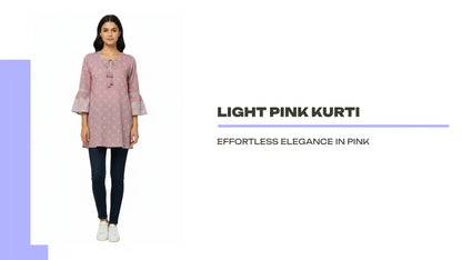 Light Pink Kurti by@Outfy