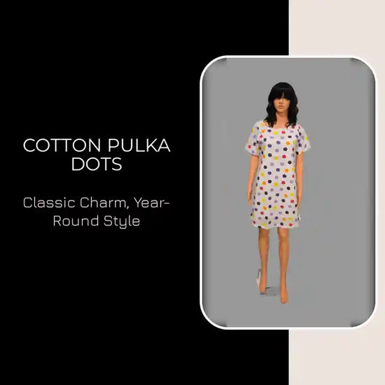 Cotton Pulka Dots by@Outfy