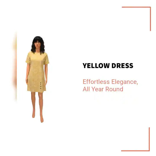 Yellow Dress by@Outfy